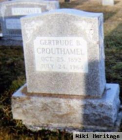 Gertrude B Crouthamel