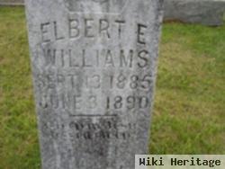 Elbert E Williams