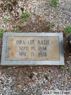 Ora Lee Nash