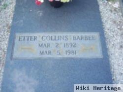 Mary Etter Hendley Collins