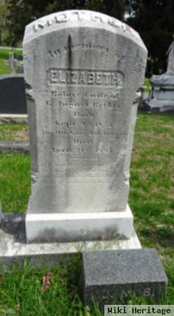 Elizabeth "elise" Schumacher Becker