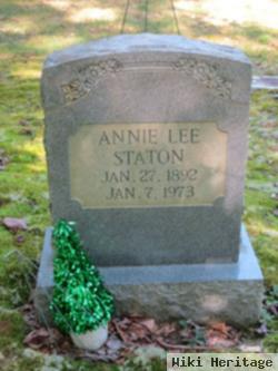 Annie Lee Staton