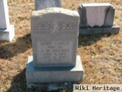 Mary Helen "marie" Lance Ducker