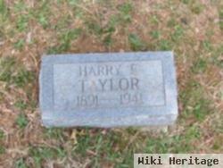 Harry Edward Taylor