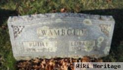 Ruth E. Lawrence Wambold