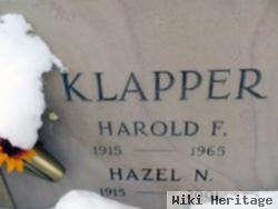 Harold F. Klapper