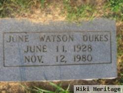 June Watson Dukes