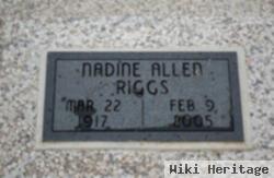 Nadine V. Allen Riggs