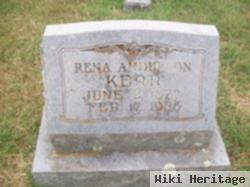 Amanda Irene "rena" Anderson Kerr