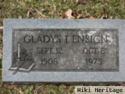 Gladys I Reed Ensign