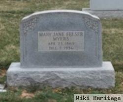 Mary Jane Stambaugh Feeser Myers