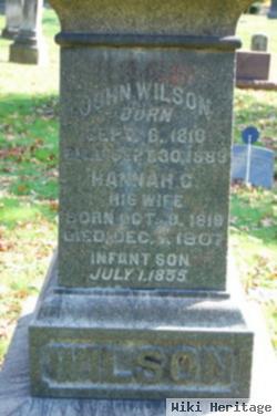 Infant Son Wilson