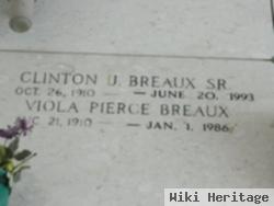 Clinton J. "pat" Breaux, Sr