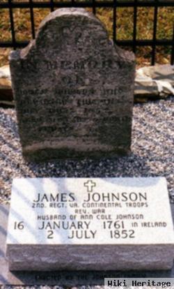 Pvt James Johnson, Sr