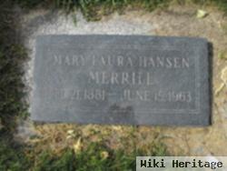 Mary Laura Hansen Merrill