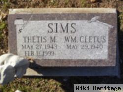 Thetis M Sims