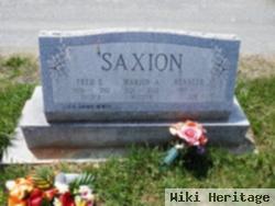 Marion A. Saxion