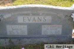 Frances J. Evans Barker