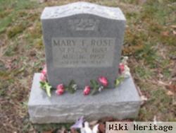 Mary F. Rose