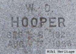 W. D. Hooper