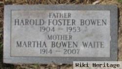 Harold Foster Bowen