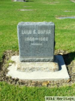 Luella S. "lulu" Dupar