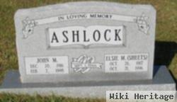 Elsie M. Sheets Ashlock