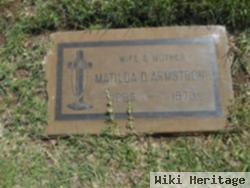 Matilda D. Armstrong