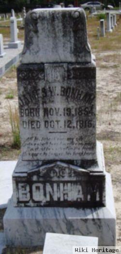 James Wesley Bonham, Jr