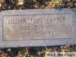 Lillian Christina Pope Carper