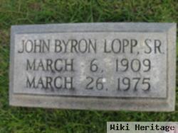 John Byron Lopp, Sr