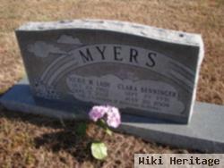 Clara Nell Myers Wheeler Benninger