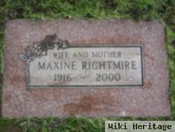 Maxine Stout Rightmire