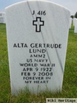 Alta Gertrude Lund