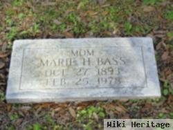 Marie H Bass