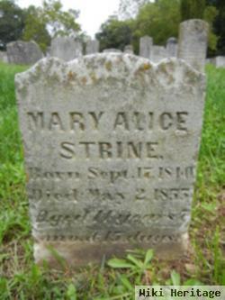 Mary Alice Strine