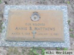 Annie B Matthews