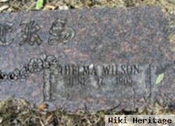 Thelma Wilson Hicks