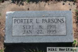 Porter L Parsons