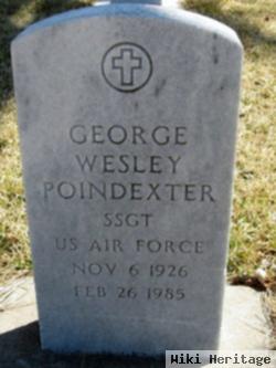 George Wesley Poindexter