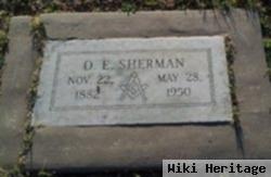 O. E. Sherman