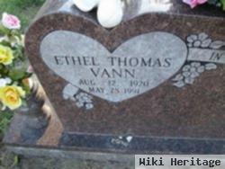 Myrtle Ethel Thomas Vann