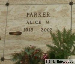 Alice M Parker