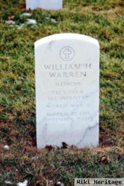 William H Warren