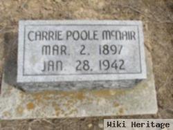 Carrie May Poole Mcnair