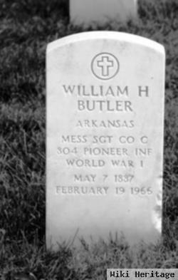 William H Butler