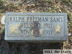 Ralph Freeman Sams