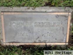 John W Seegelken, Sr