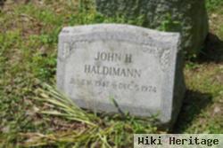 John H Haldimann