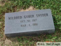 Mildred Gober Snyder